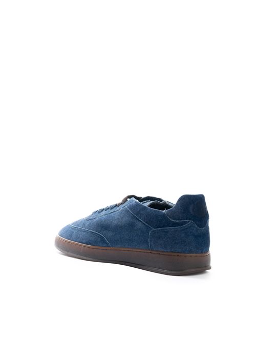 Sneakers Akira Donald in suede Blu  SOLDINI | 80005 D SL2BLU